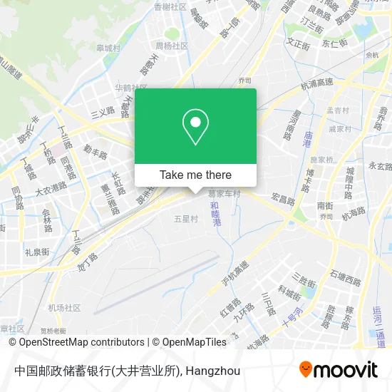 中国邮政储蓄银行(大井营业所) map
