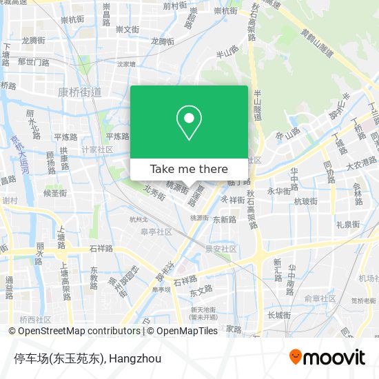 停车场(东玉苑东) map