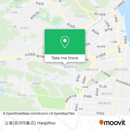 云雀(首尔印象店) map