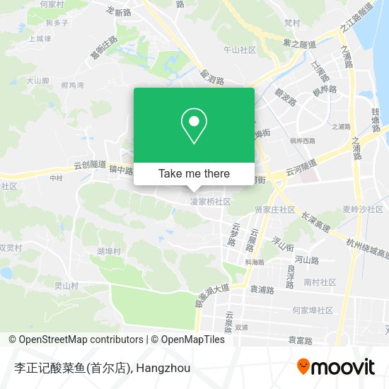 李正记酸菜鱼(首尔店) map