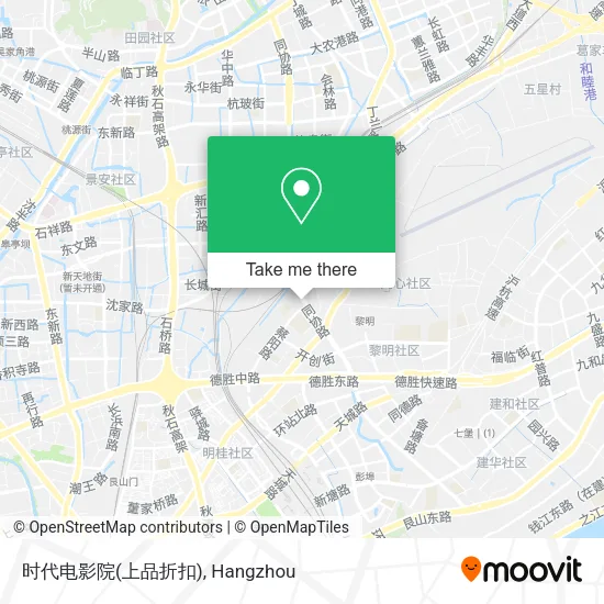 时代电影院(上品折扣) map