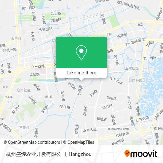 杭州盛煌农业开发有限公司 map