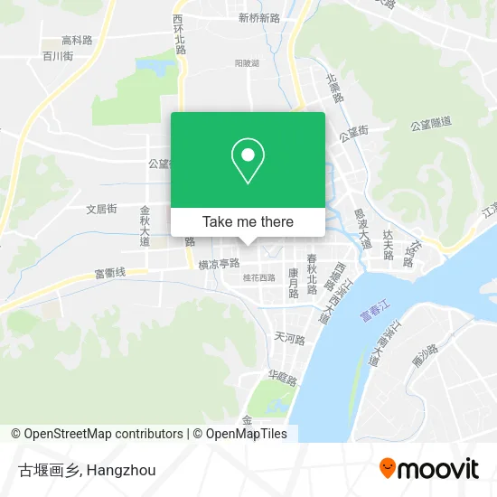 古堰画乡 map