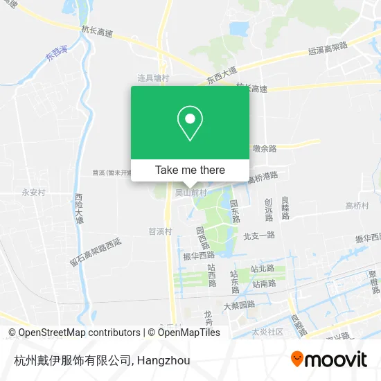 杭州戴伊服饰有限公司 map