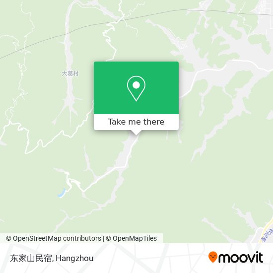 东家山民宿 map