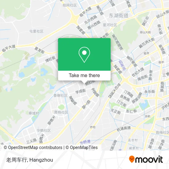 老周车行 map