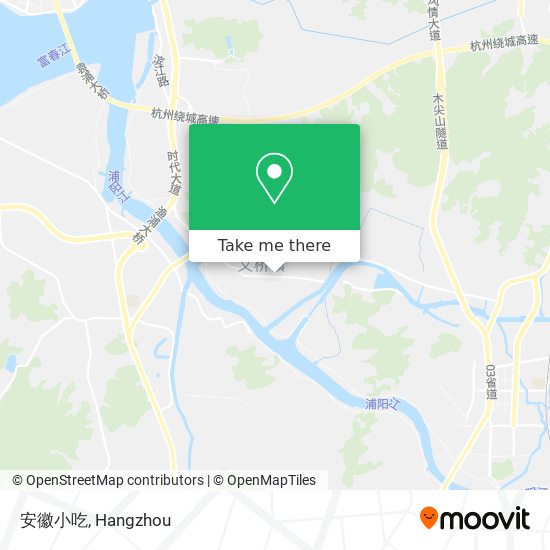 安徽小吃 map