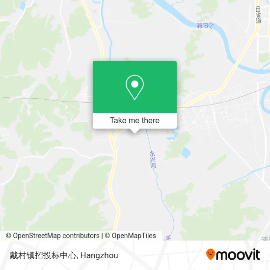 戴村镇招投标中心 map