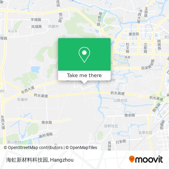 海虹新材料科技园 map