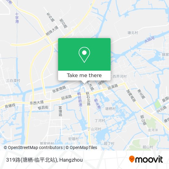 319路(塘栖-临平北站) map