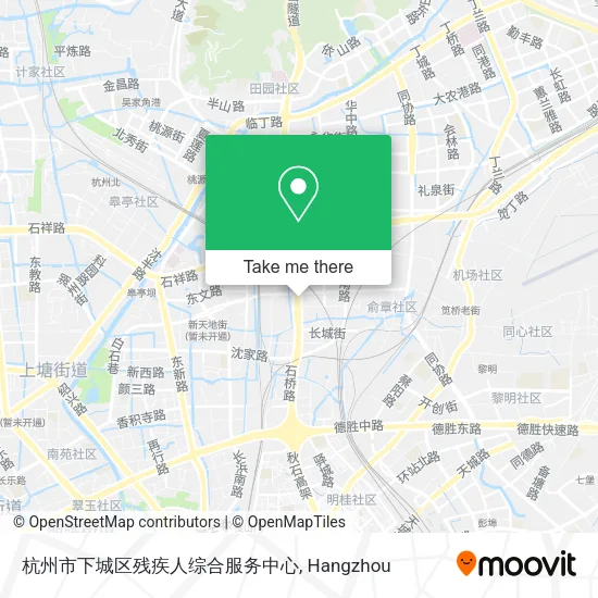 杭州市下城区残疾人综合服务中心 map