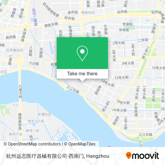 杭州远志医疗器械有限公司-西南门 map
