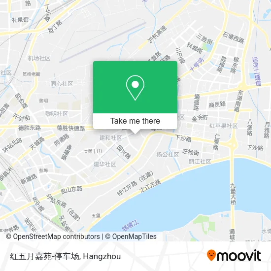 红五月嘉苑-停车场 map