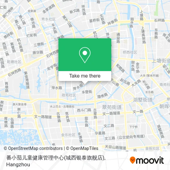 番小茄儿童健康管理中心(城西银泰旗舰店) map