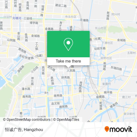 恒诚广告 map