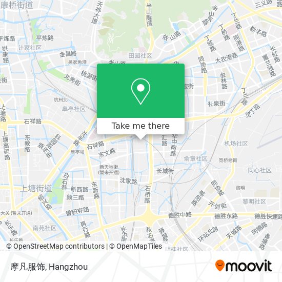 摩凡服饰 map