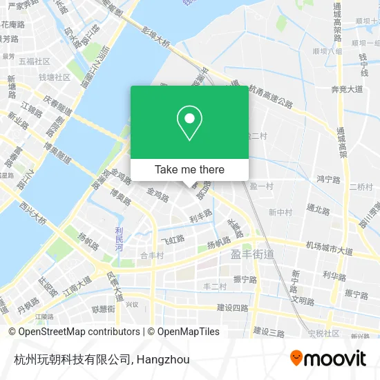 杭州玩朝科技有限公司 map