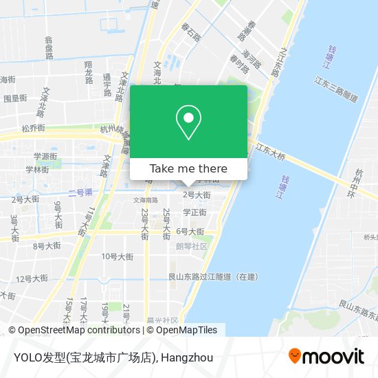 YOLO发型(宝龙城市广场店) map