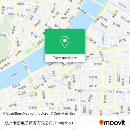 杭州卡蓓电子商务有限公司 map