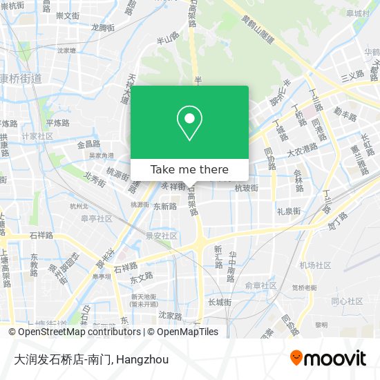 大润发石桥店-南门 map