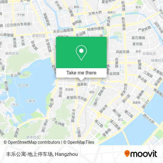 丰乐公寓-地上停车场 map