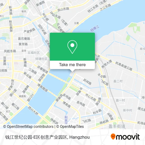 钱江世纪公园-E区创意产业园区 map