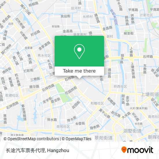 长途汽车票务代理 map