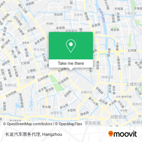 长途汽车票务代理 map
