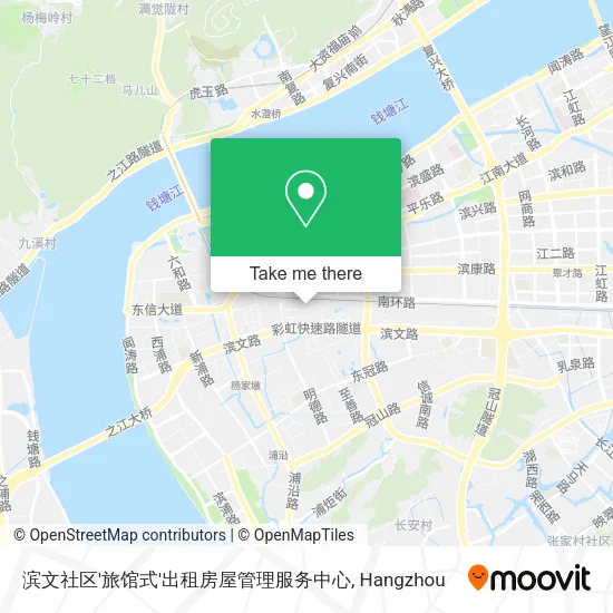 滨文社区'旅馆式'出租房屋管理服务中心 map