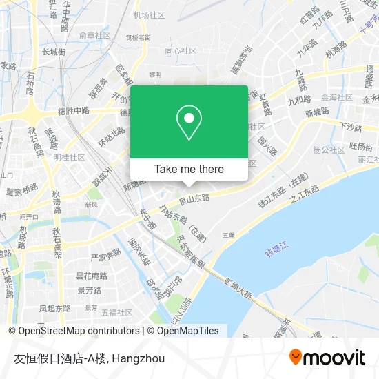 友恒假日酒店-A楼 map