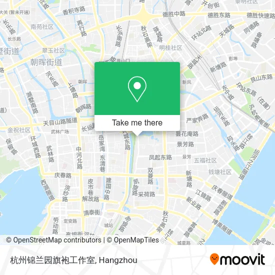 杭州锦兰园旗袍工作室 map
