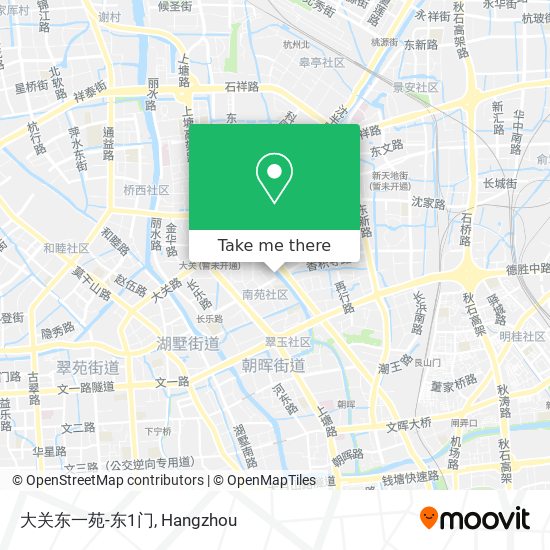 大关东一苑-东1门 map