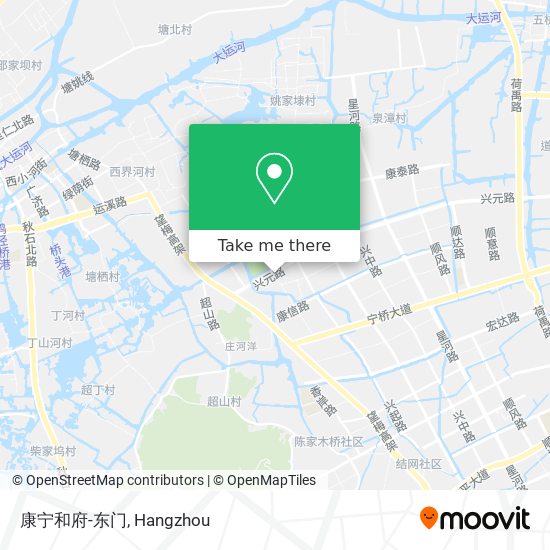 康宁和府-东门 map