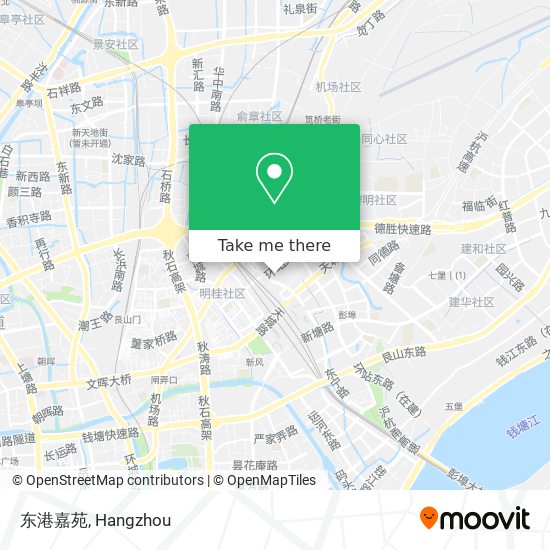 东港嘉苑 map