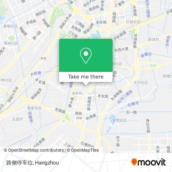 路侧停车位 map