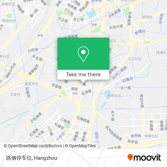 路侧停车位 map