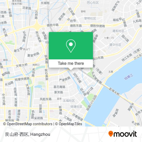 艮山府-西区 map