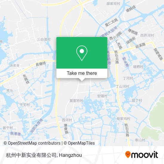 杭州中新实业有限公司 map