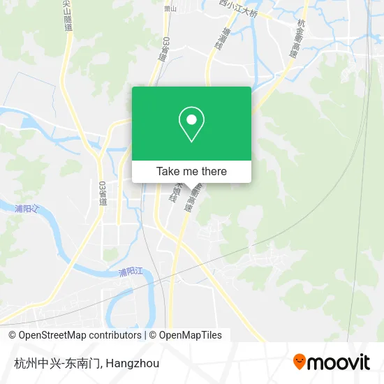 杭州中兴-东南门 map