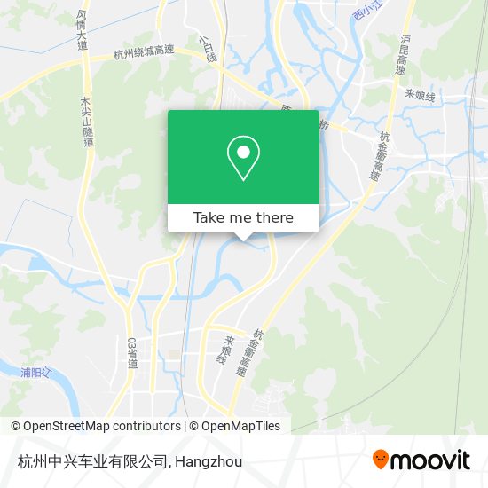 杭州中兴车业有限公司 map