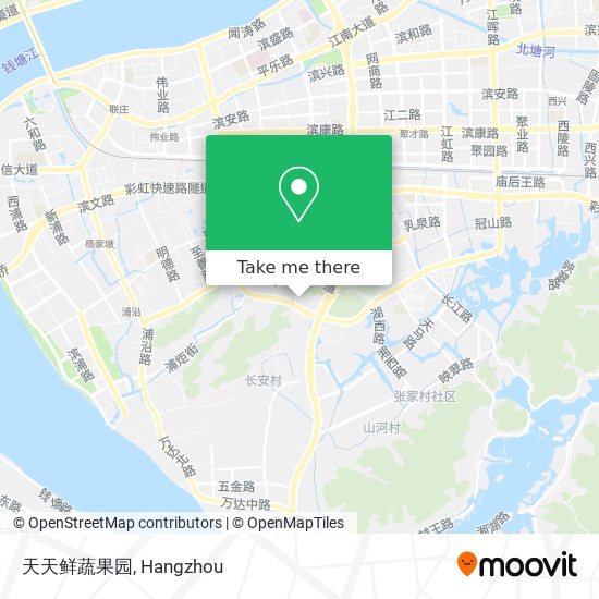 天天鲜蔬果园 map