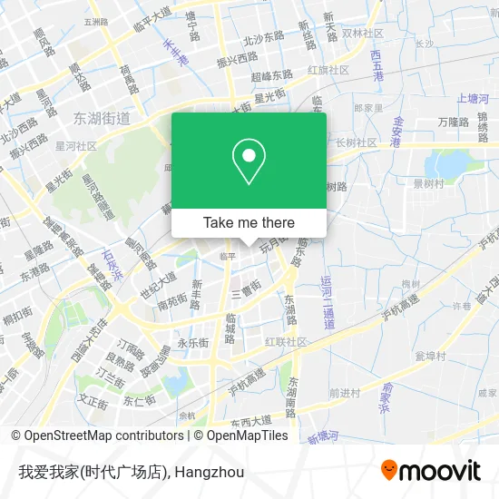 我爱我家(时代广场店) map