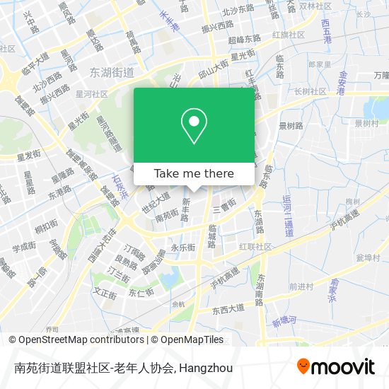 南苑街道联盟社区-老年人协会 map