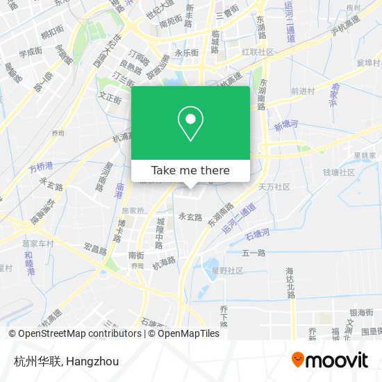 杭州华联 map