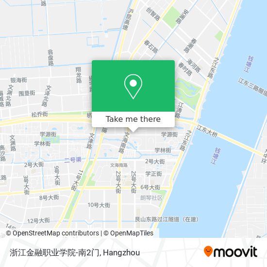 浙江金融职业学院-南2门 map