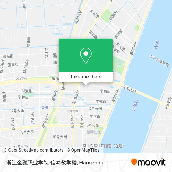 浙江金融职业学院-信泰教学楼 map