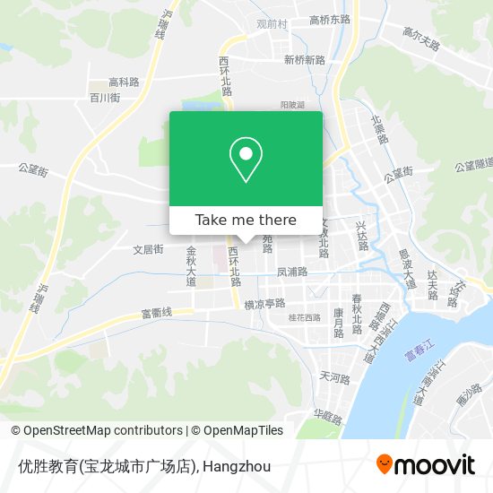 优胜教育(宝龙城市广场店) map