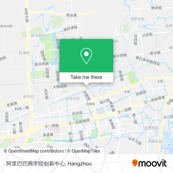 阿里巴巴商学院创新中心 map