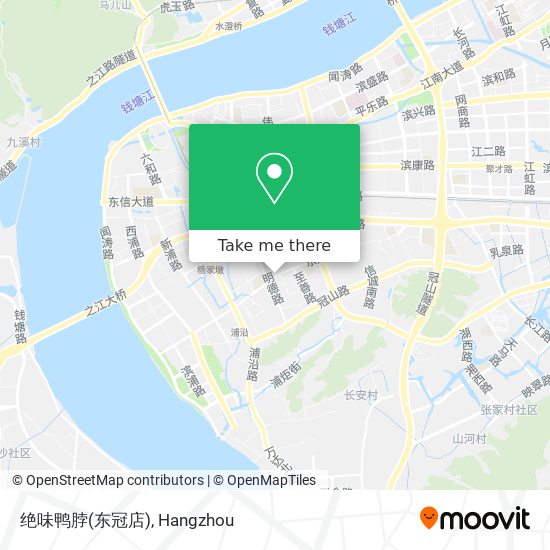 绝味鸭脖(东冠店) map