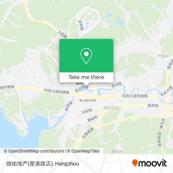 德佑地产(星港路店) map